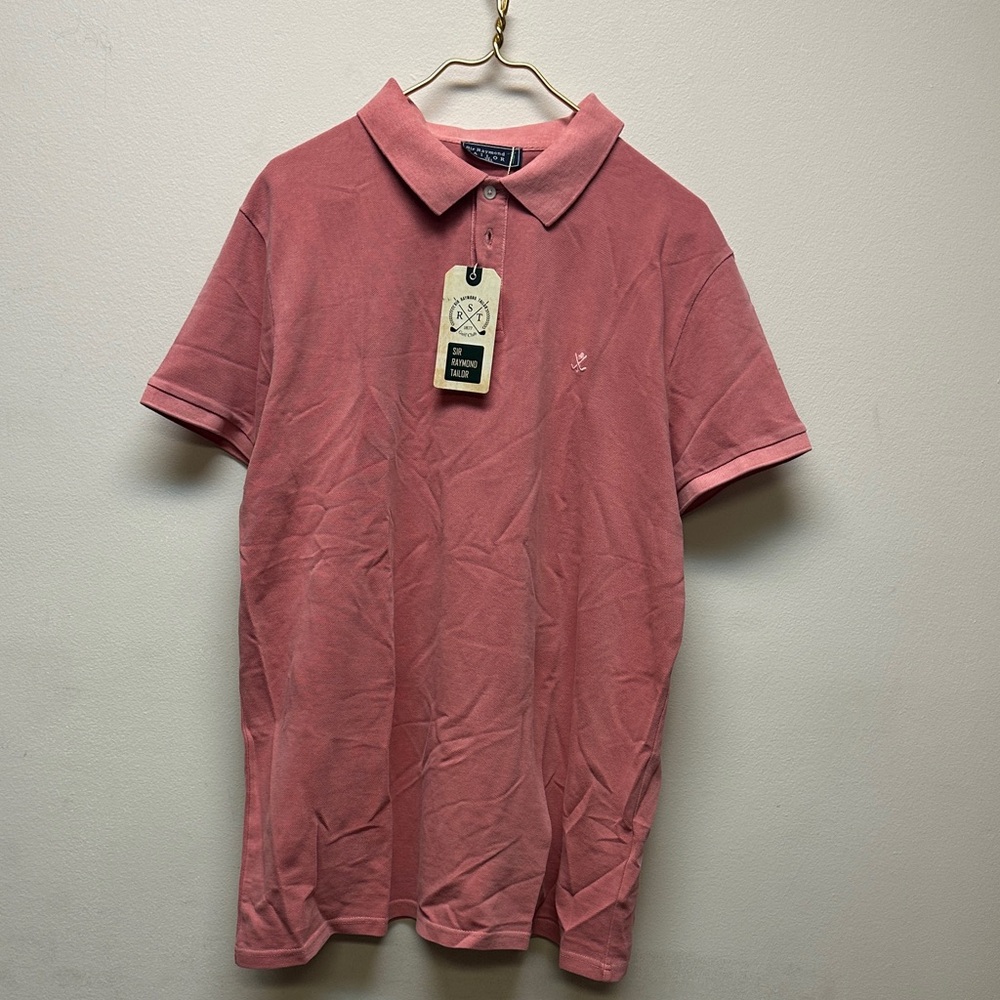 Raymond Men's Polo Shirt in Pink